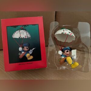 Vintage Disney Enesco Treasury of Christmas ornament - Mickey’s Airmail